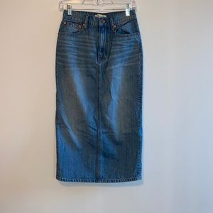 Madwell Midi Denim Shirt